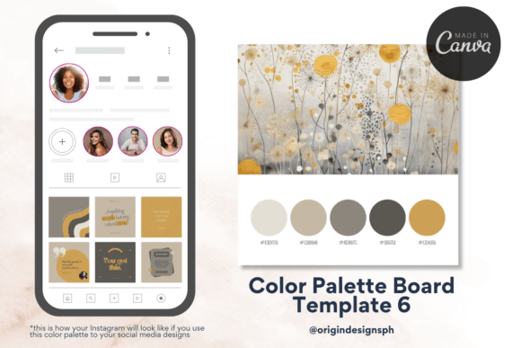 Canva Templates Color Palette6: Crafting a Cohesive Brand Identity