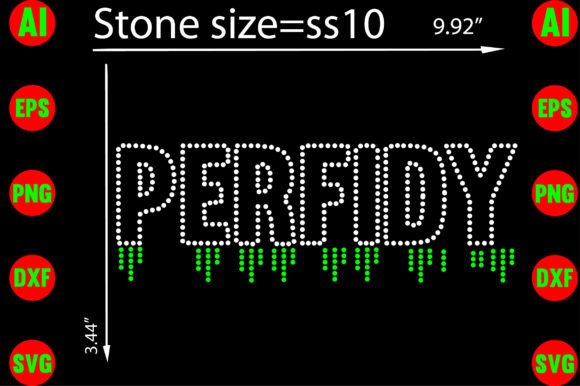 Exploring the Perfidy Rhinestone Templates Design