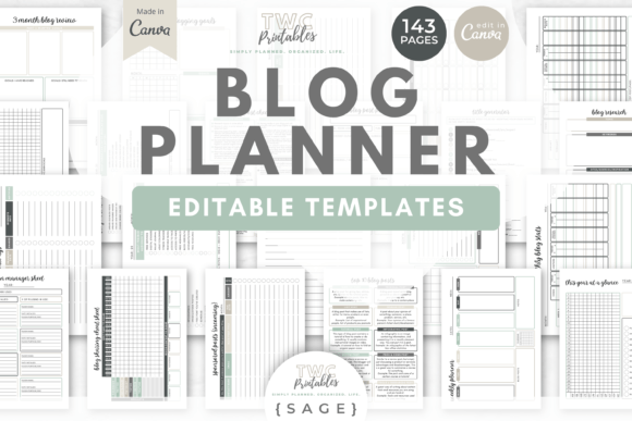 Master Your Content Strategy with SAGE Blog Planner Templates
