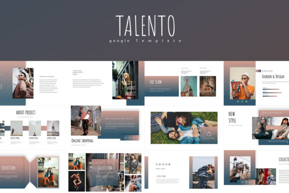Talento Google Slide Templates: Elevate Your Next Presentation