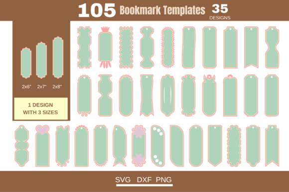 Unleash Your Creativity: 35 Designs, 3 Sizes, 105 Templates